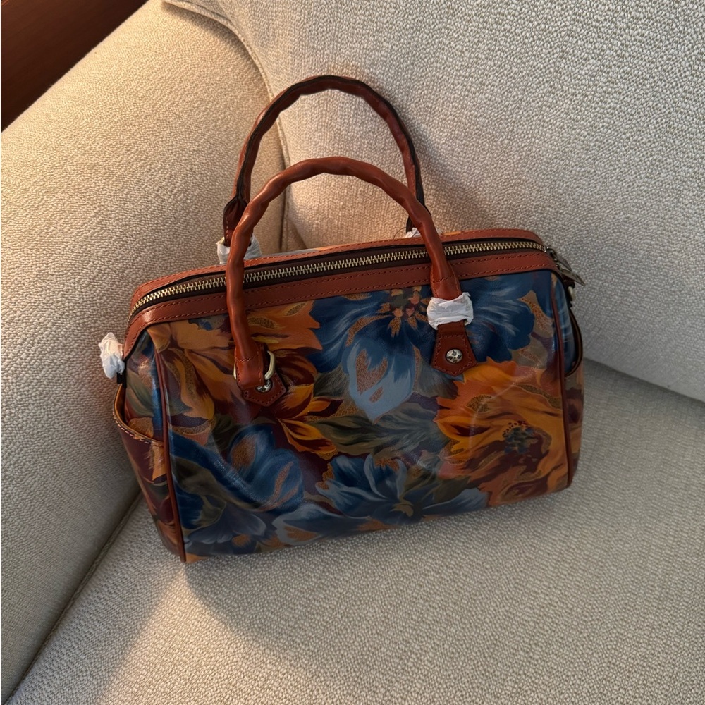 Patricia Nash Floral Leather Bag